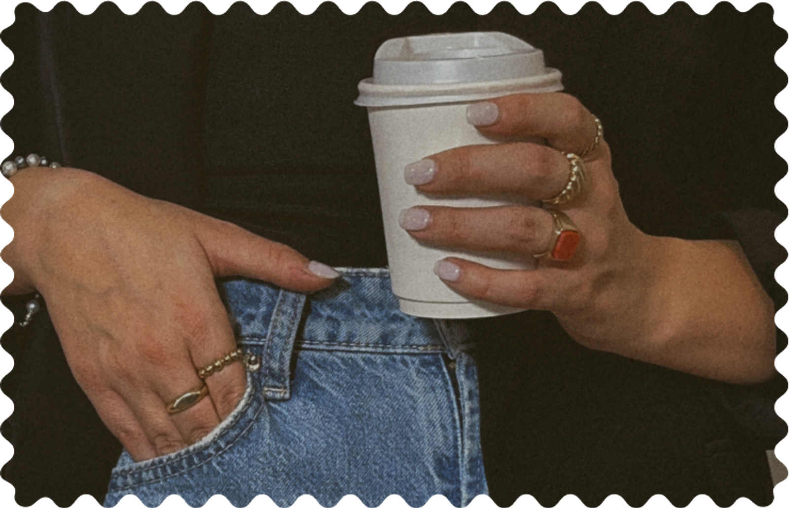 UGC Content Creator with coffee