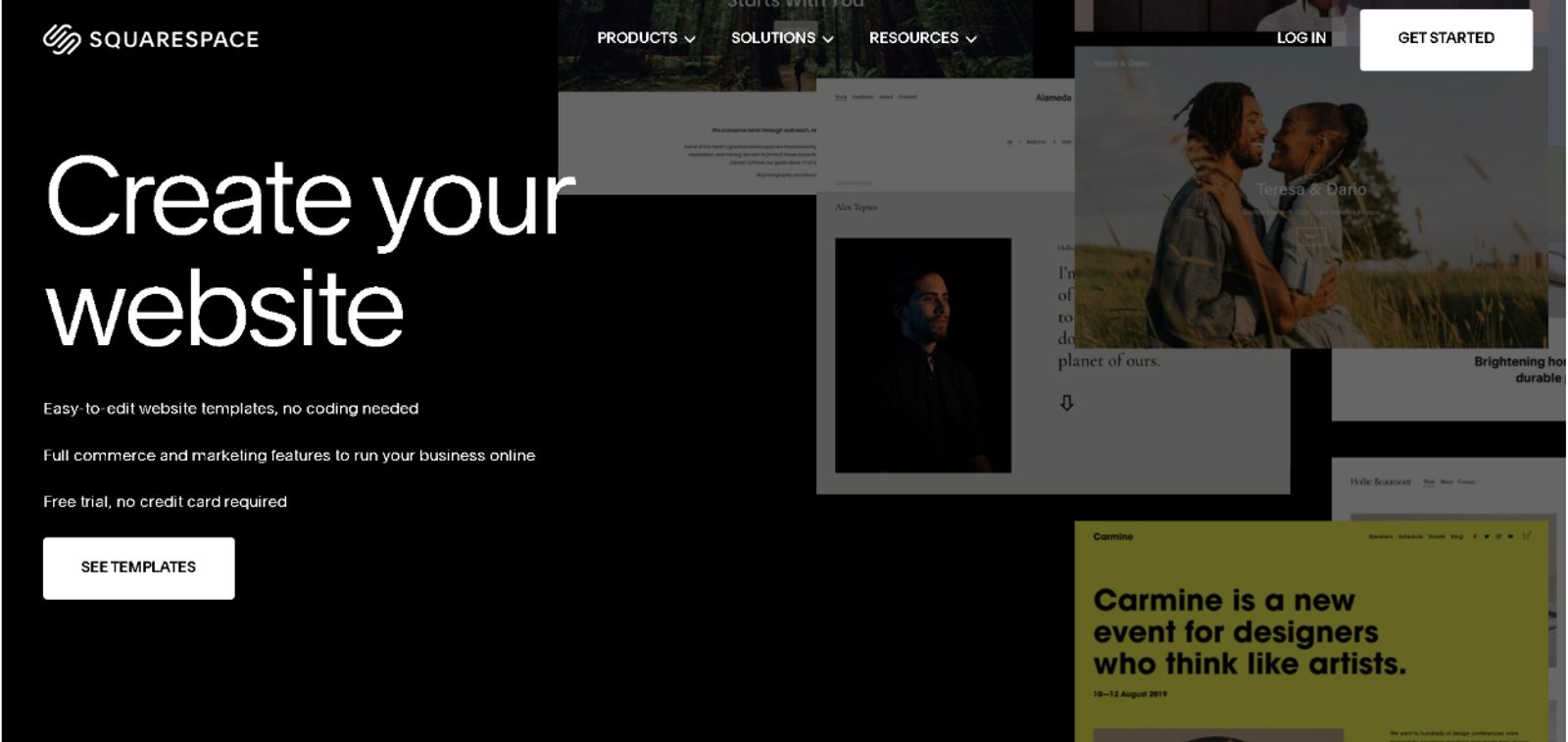 squarespace for small businesses