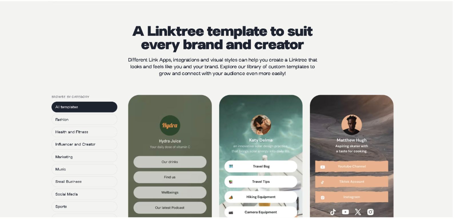 stan store vs linktree vs julip