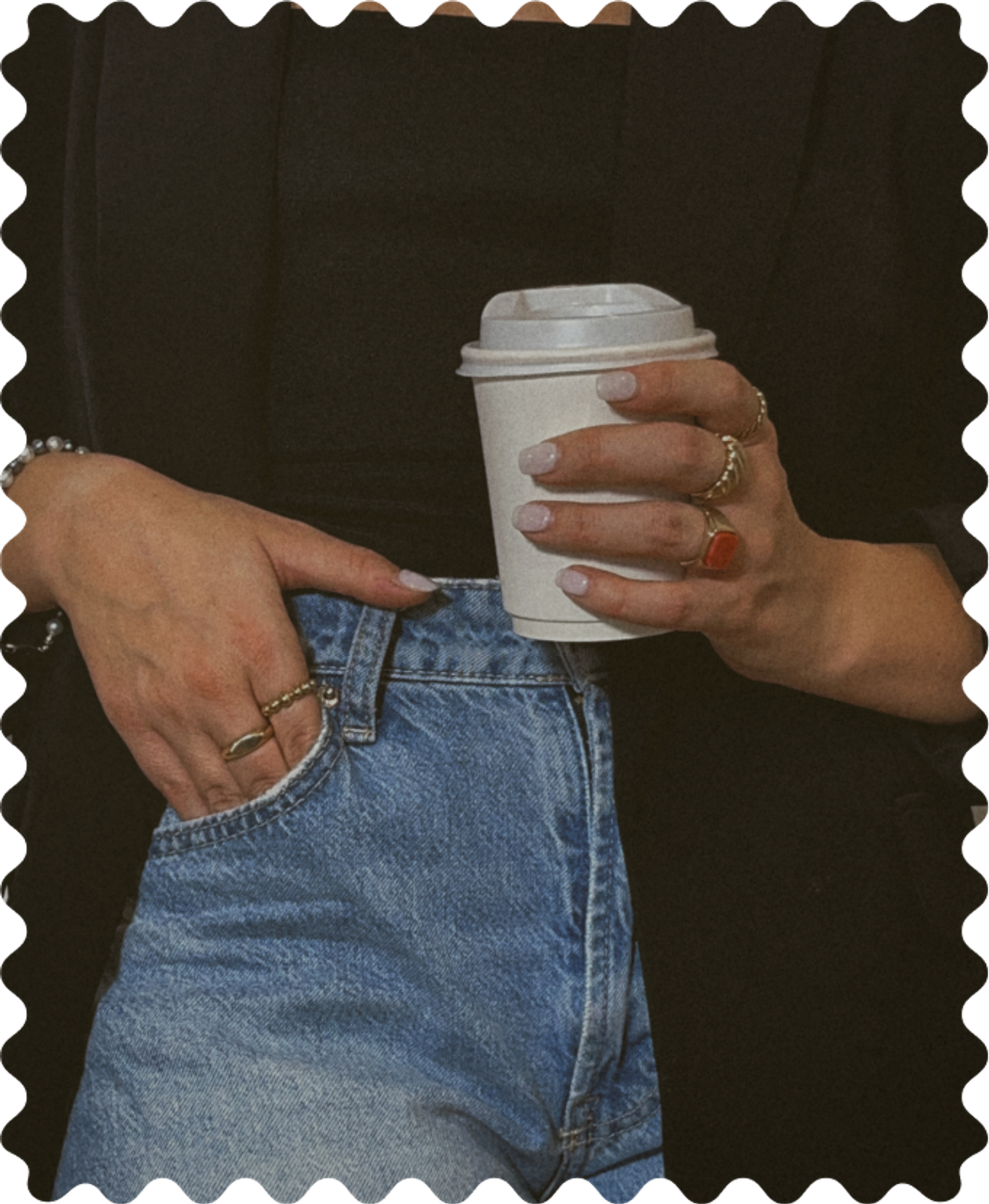 UGC Content Creator with coffee