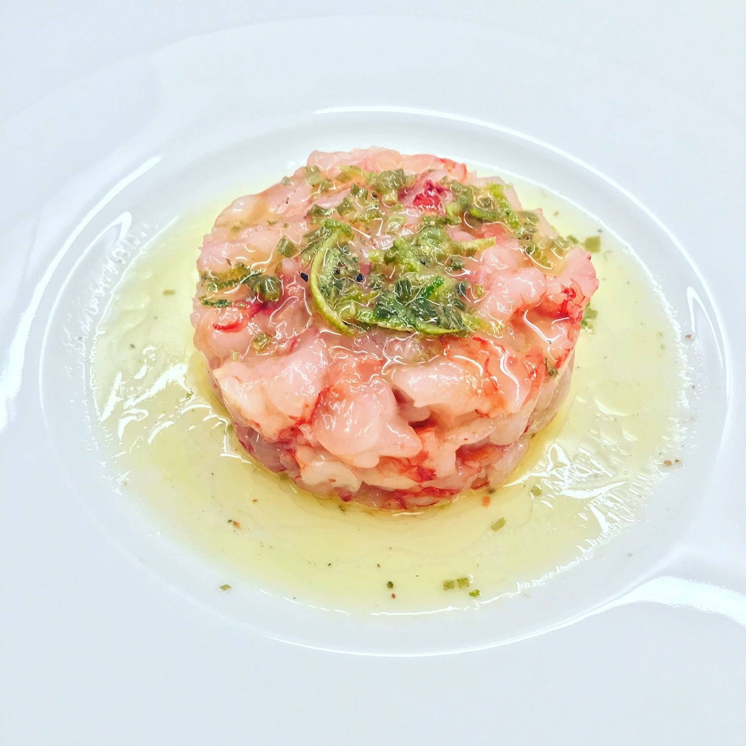 Tartare di gamberi rossi di Mazzara