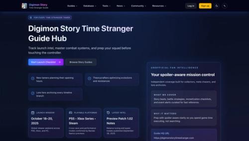 image of Digimon Story Time Stranger