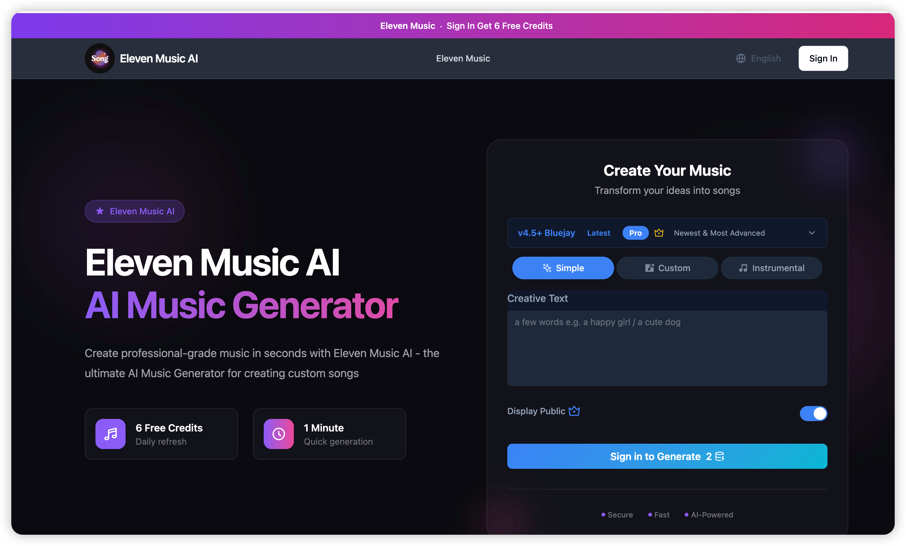 eleven music