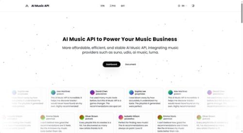 image of AI Music API