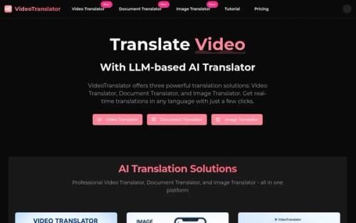 image of Video Translator