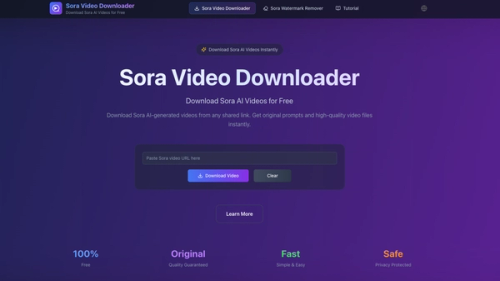 image of Sora Video Downloader