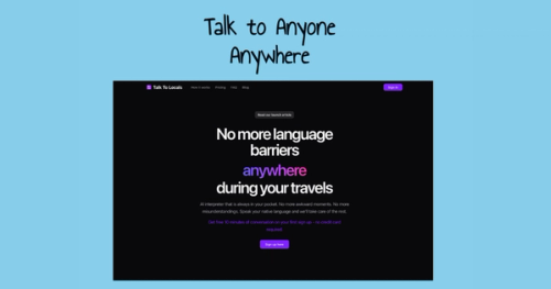 image of Talk To Locals