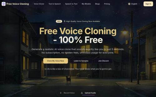 image of Free Voice Cloning