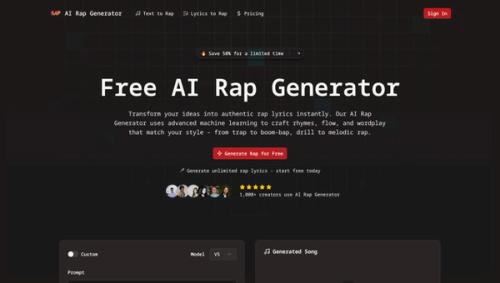 image of AI Rap Generator