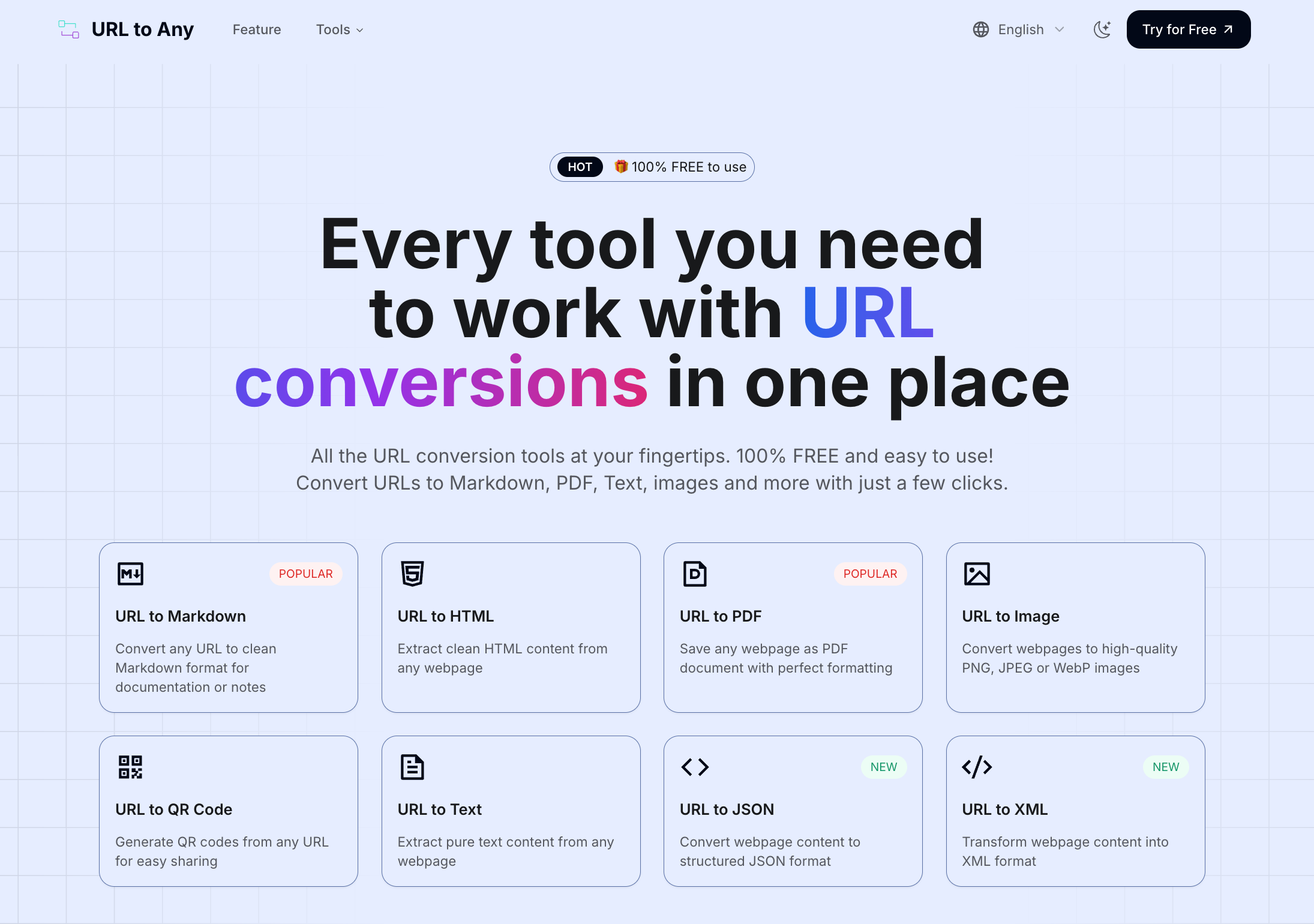 URL to Any