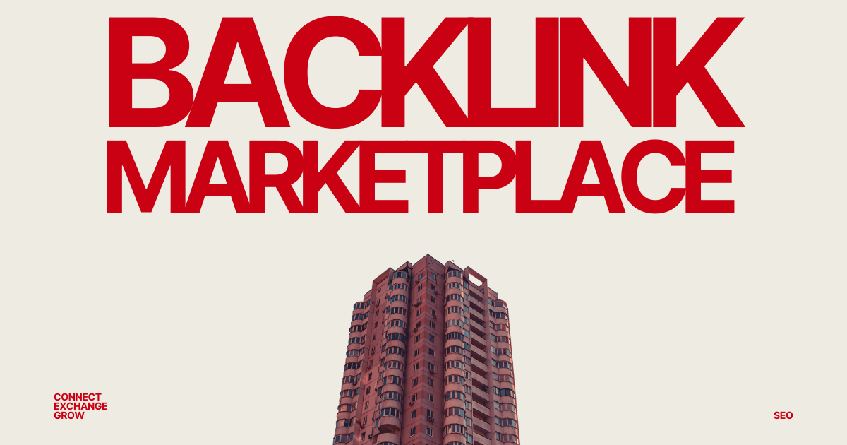 Backlink Exchange MarketPlace