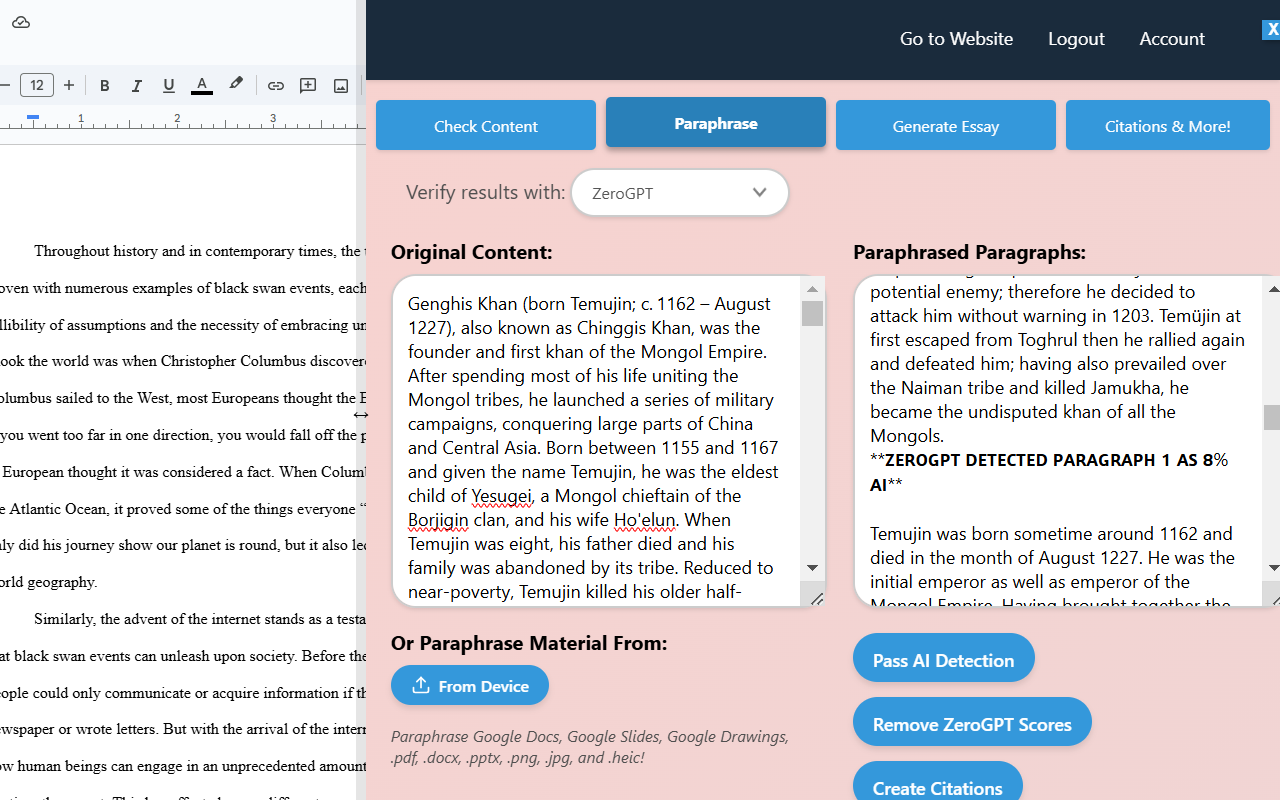 SmartStudi Sidebar