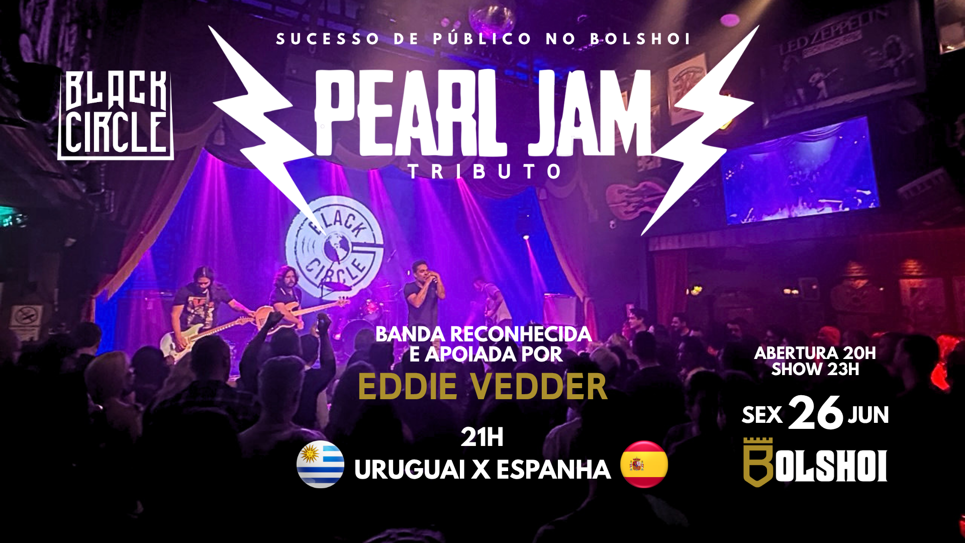 Black Circle — 26 de Junho, 2026 | Bolshoi Pub