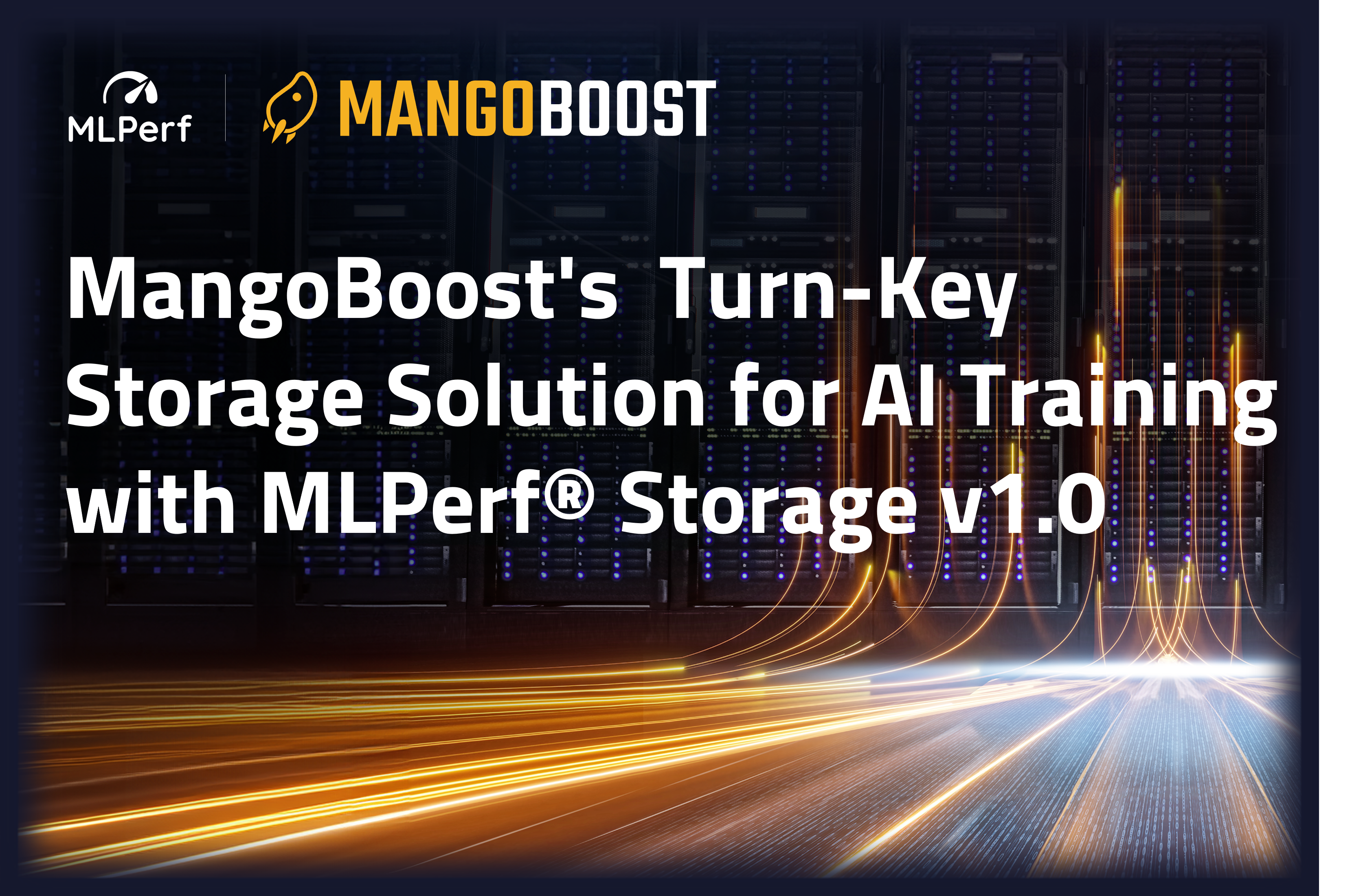 MangoBoost Demonstrates Turn-Key Storage Solution for AI Training with MLPerf® Storage v1.0