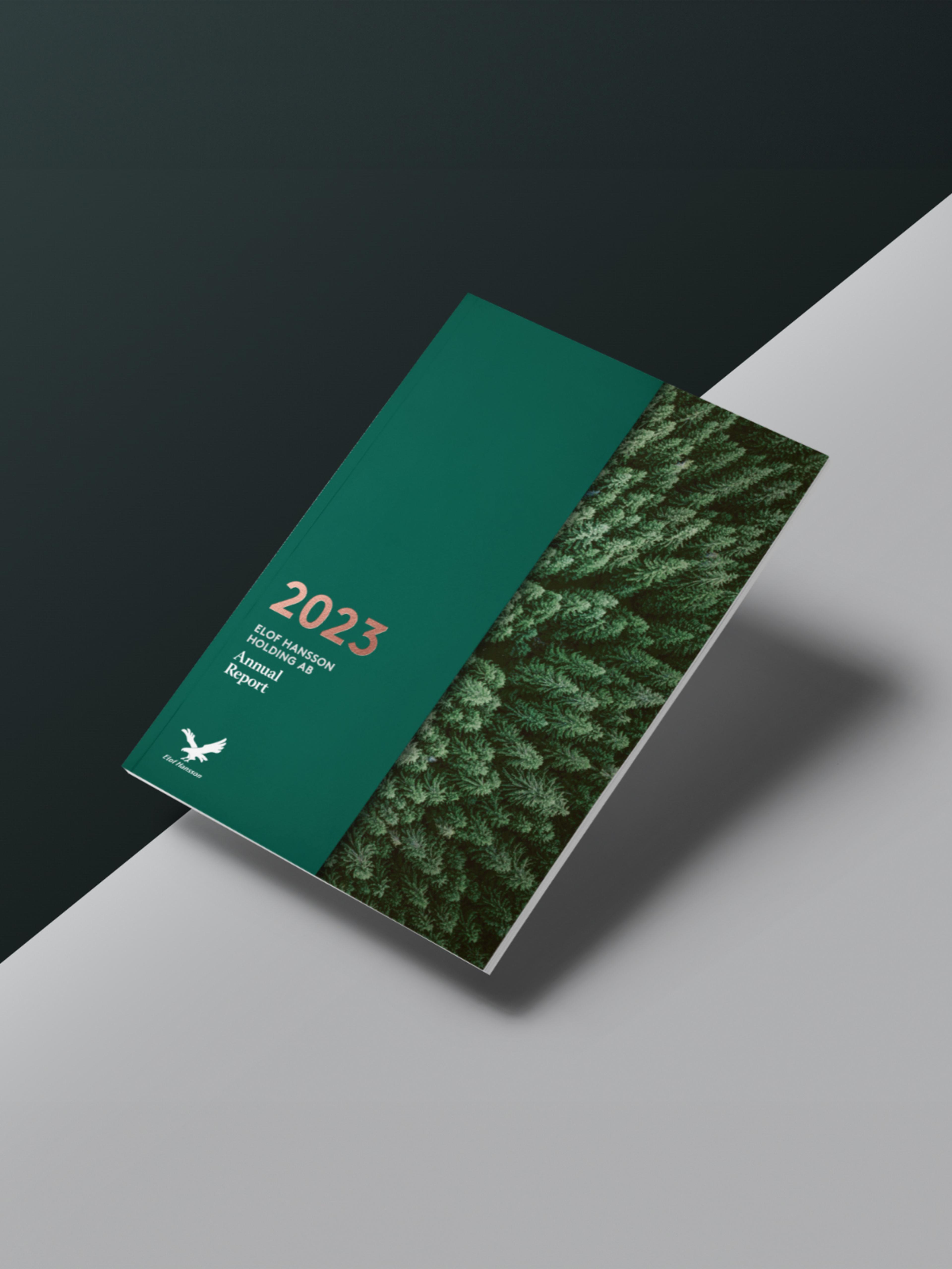 SoMe picture of Elof Hansson Group Annual Report 2023