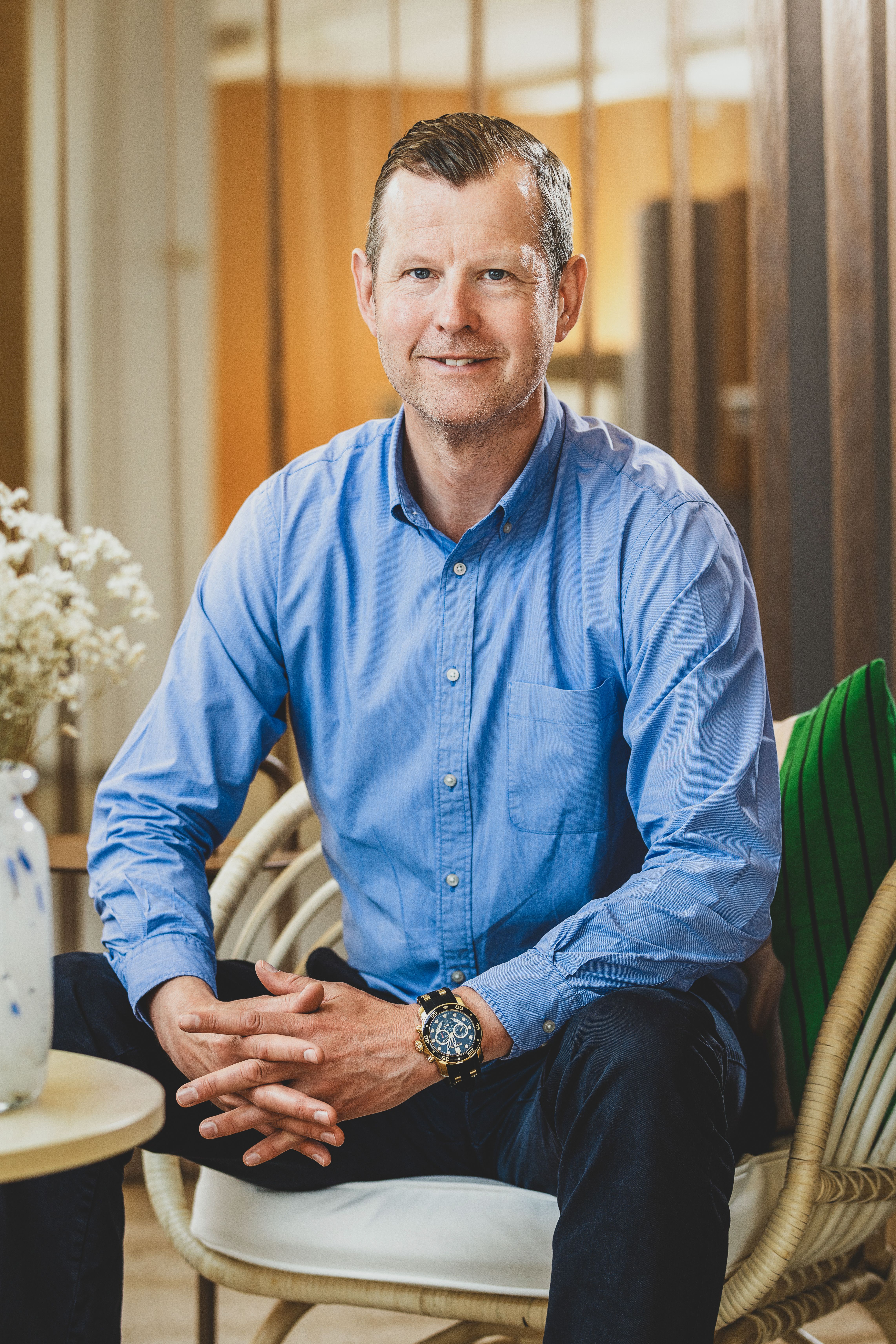 Portrait of Petter Olsson - Area Manager shipping