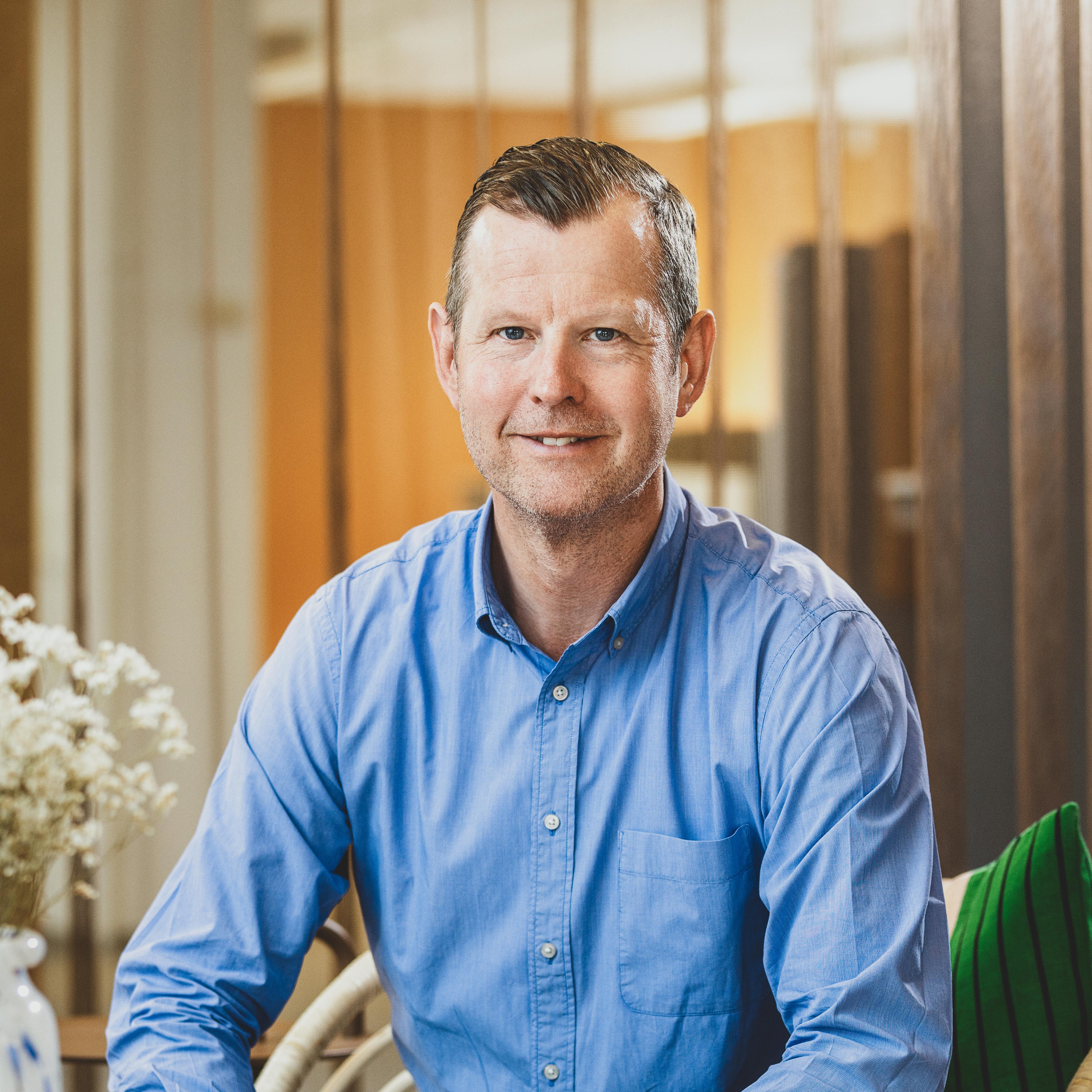 Portrait of Petter Olsson - Area Manager shipping