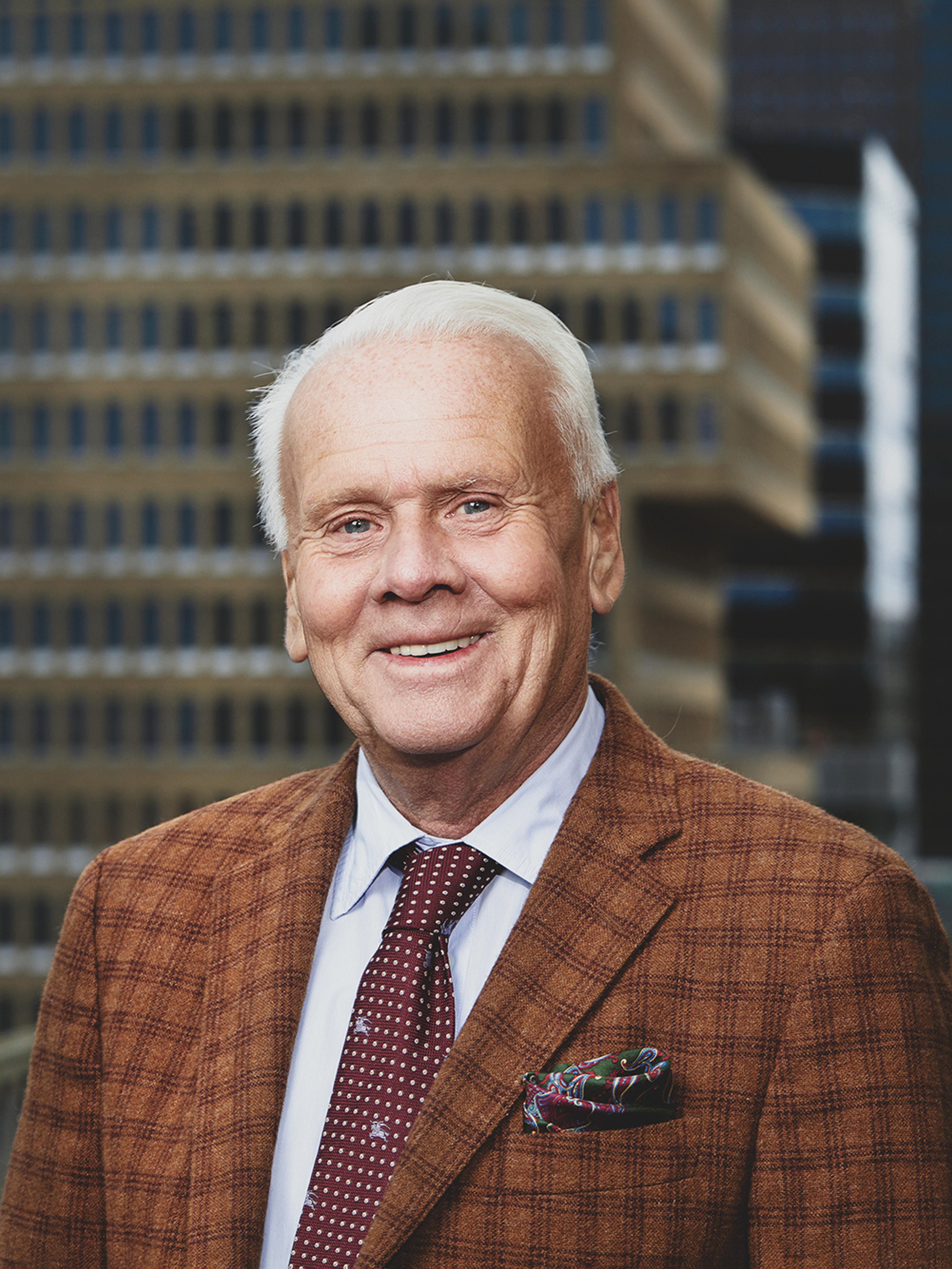 Portrait of Peter Hentz - Chair of Elof Hansson Foundation