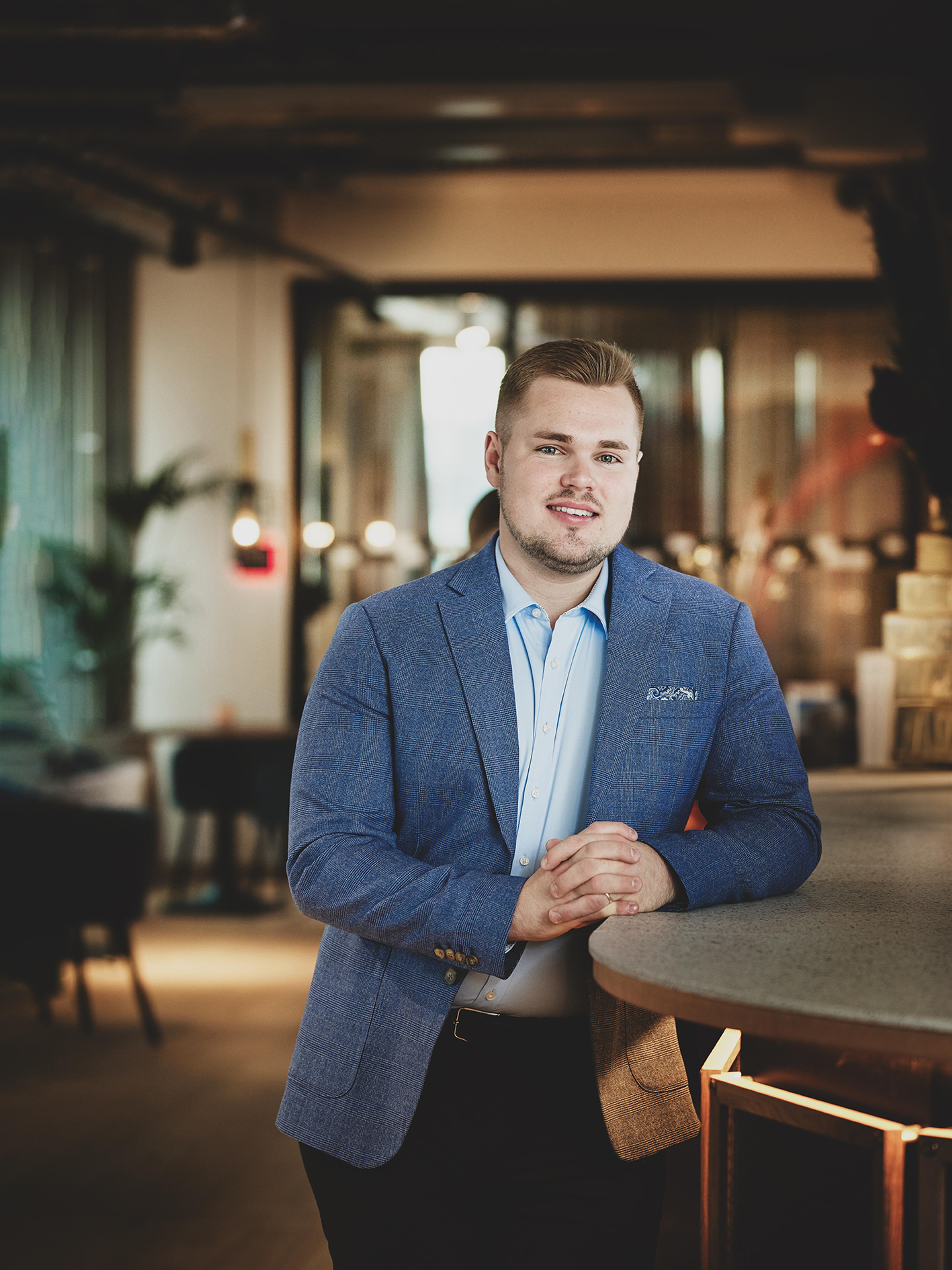 Portrait of Arvid Åberg - Sales Manager Singapore