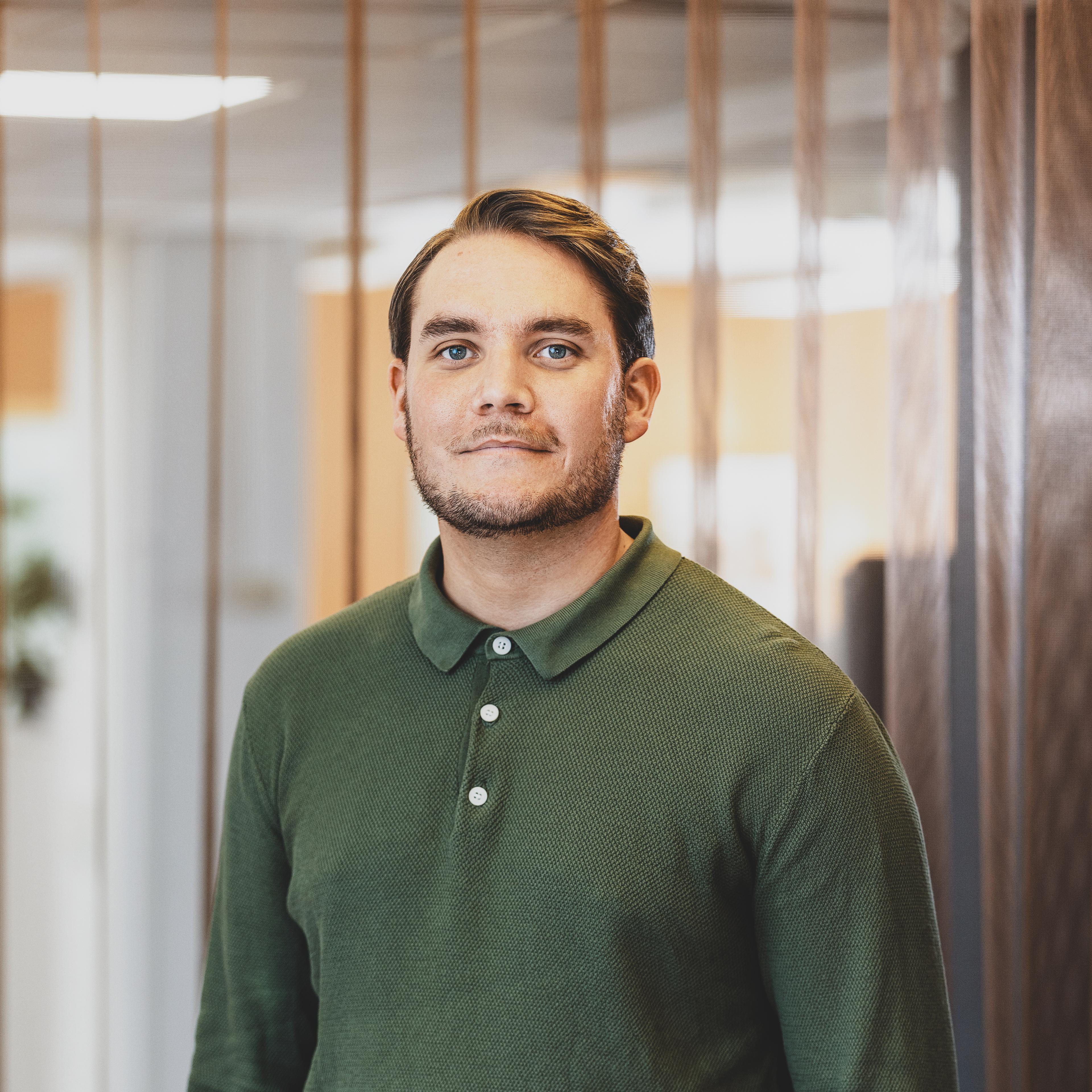Portrait of Rasmus Sandberg - HR generalist