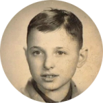 Adolescent boy in a shirt and jacket