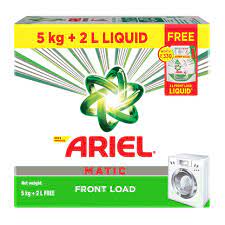 ARIEL MATIC FRONT LOAD 5kg+2lt LIQUID 