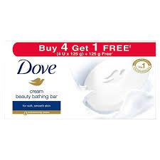 DOVE SOAP BUY 4 GET 1FREE 125GM