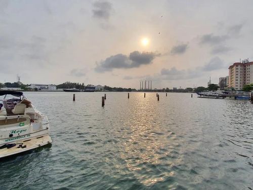 Lagos Lagoon at Golden Hour