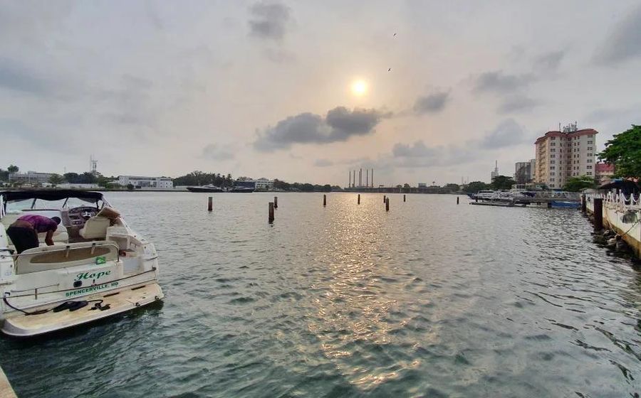 Lagos Lagoon at Golden Hour