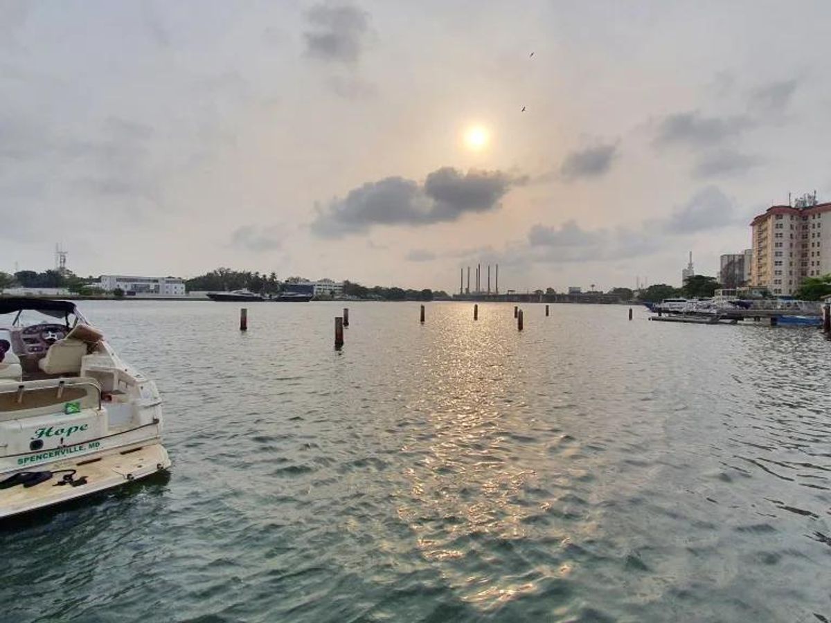 Lagos Lagoon at Golden Hour photo 2
