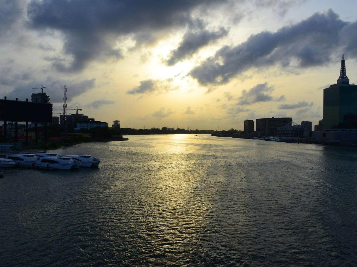 Lagos Lagoon at Golden Hour photo 5