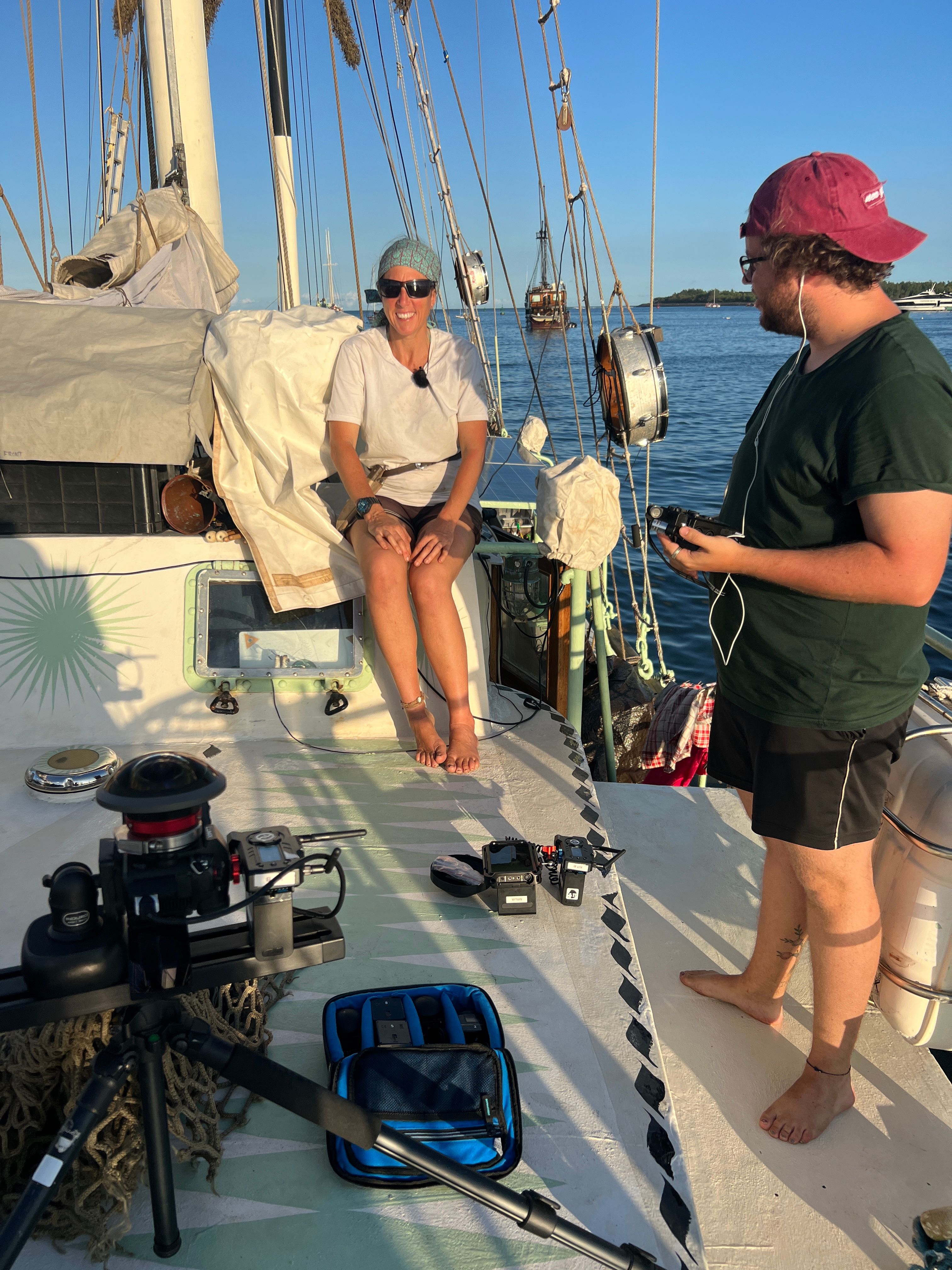 The Voyage of Arka Kinari Behind the Scenes