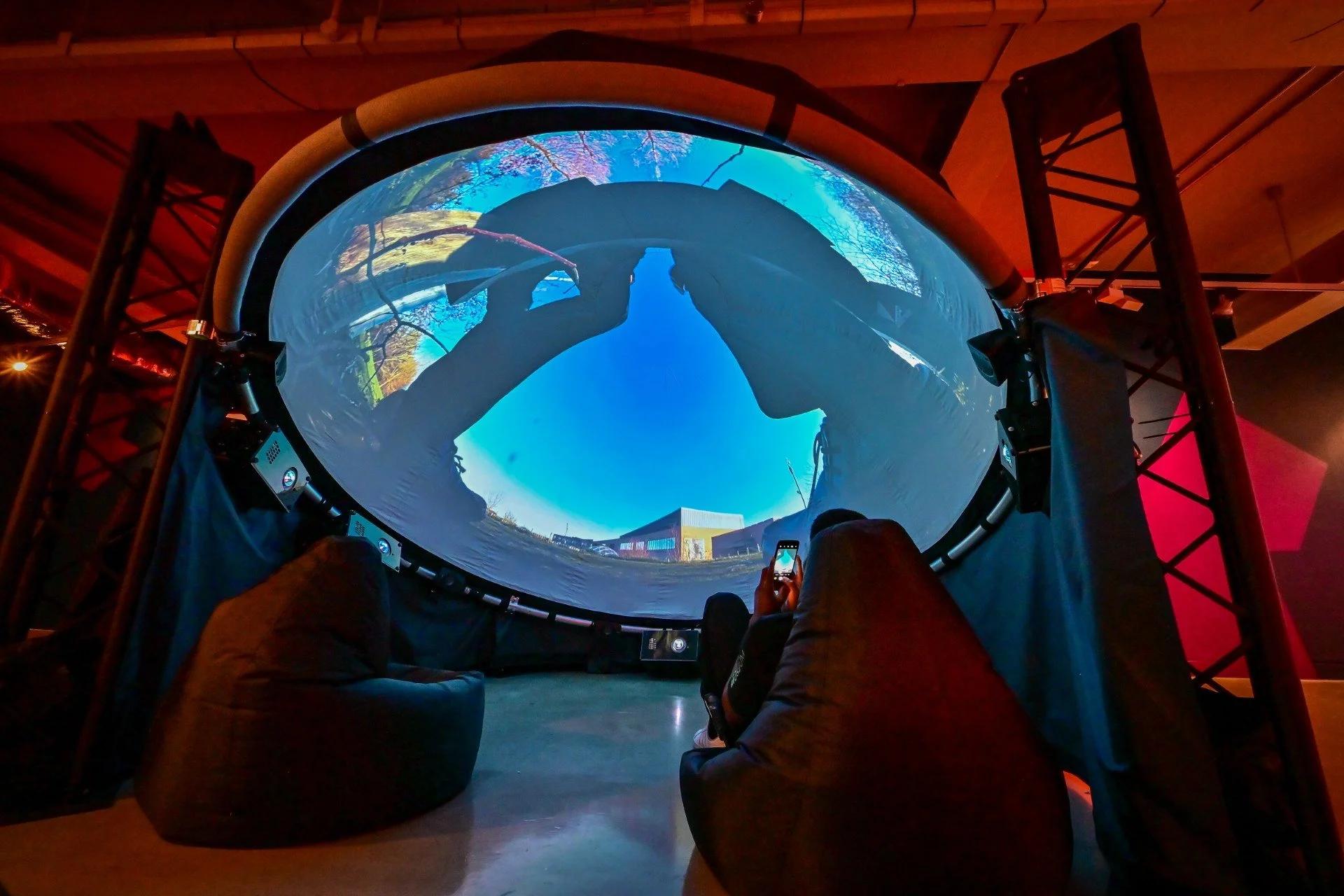 3m dome at National Science Media Museum