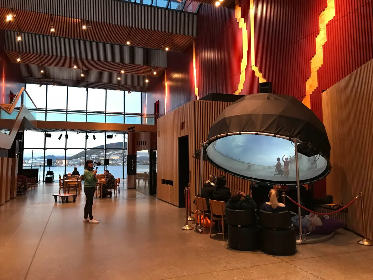Dome installation in Norway /  70º North