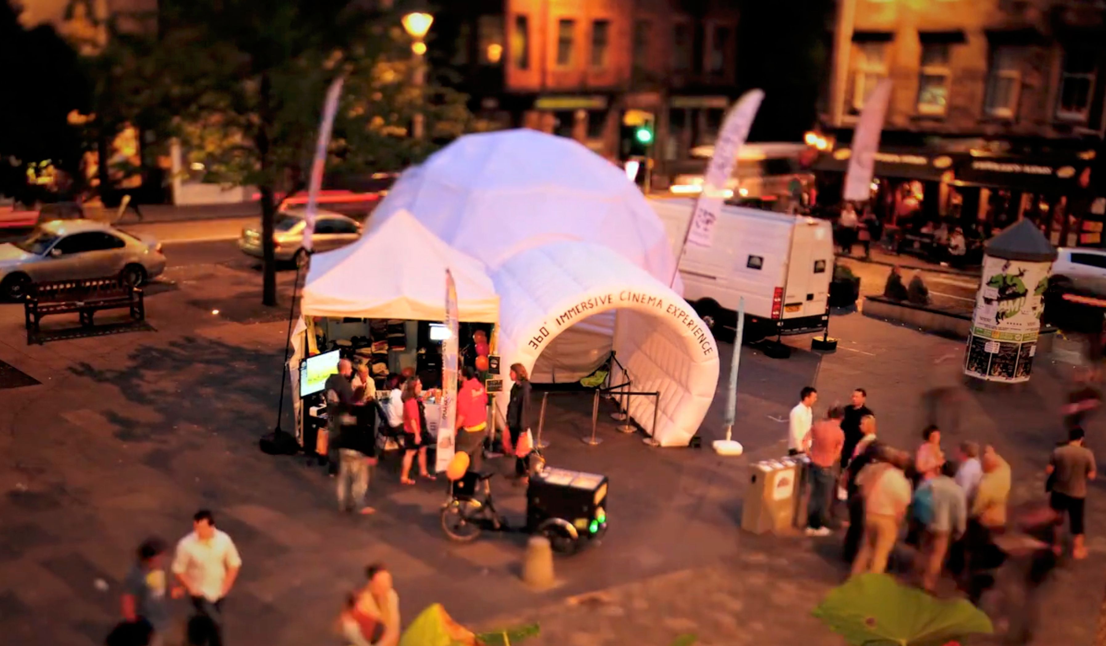 The Dance Dome at the Edinburgh Fringe