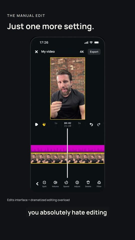 The viewer and timeline both use Jimmy’s actual footage.