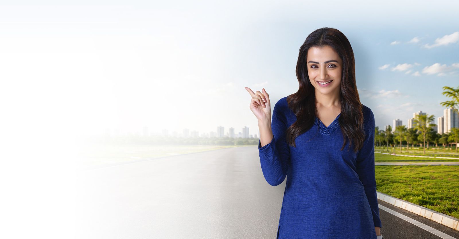 Adissia brand ambassador welcoming NRI investors