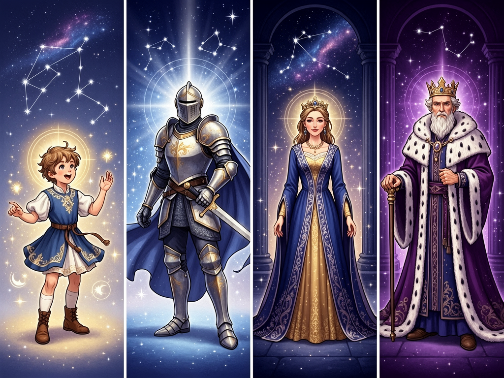 The Court Cards Decoded: Pages, Knights, Queens, and Kings