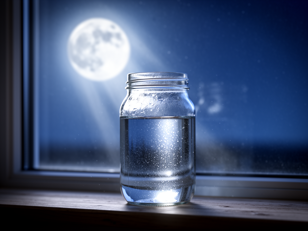 The Art of Moon Water: How to Make, Charge, and Harness Lunar Energy