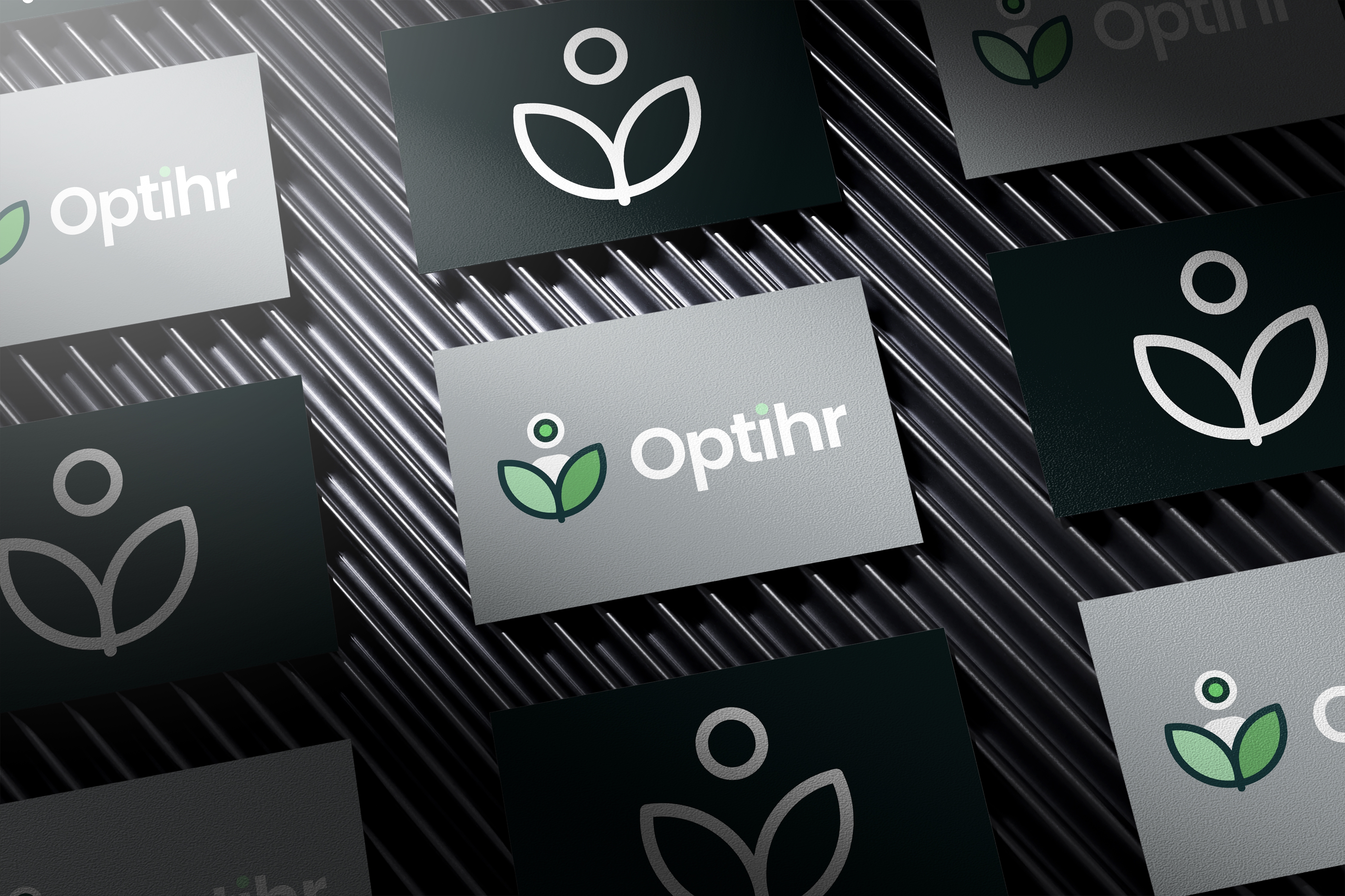 OptiHR Logo Design