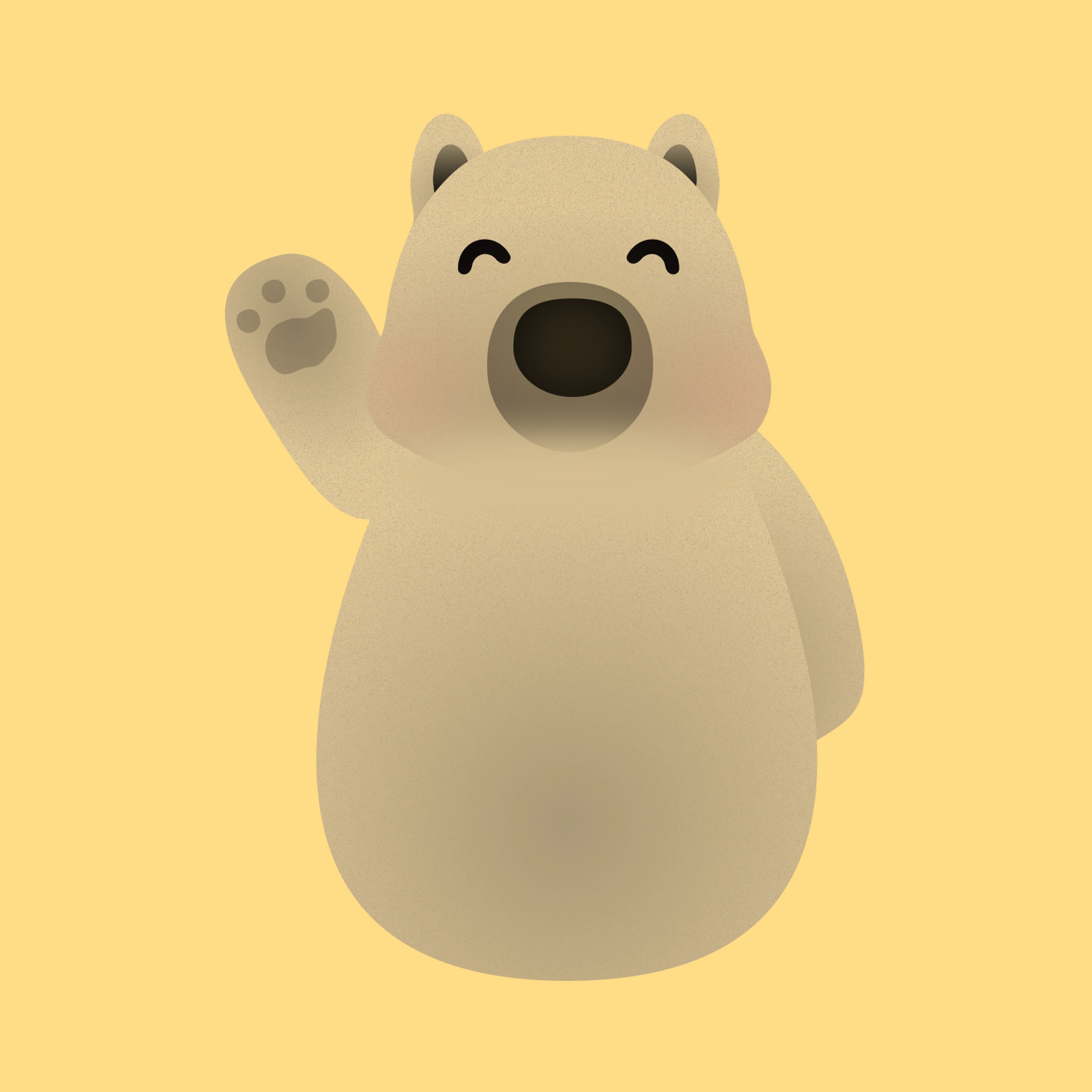 Berty Bear Illustration