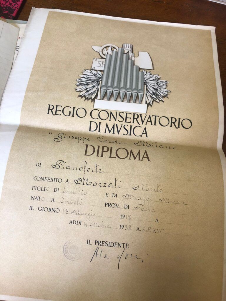 diploma Mozzati