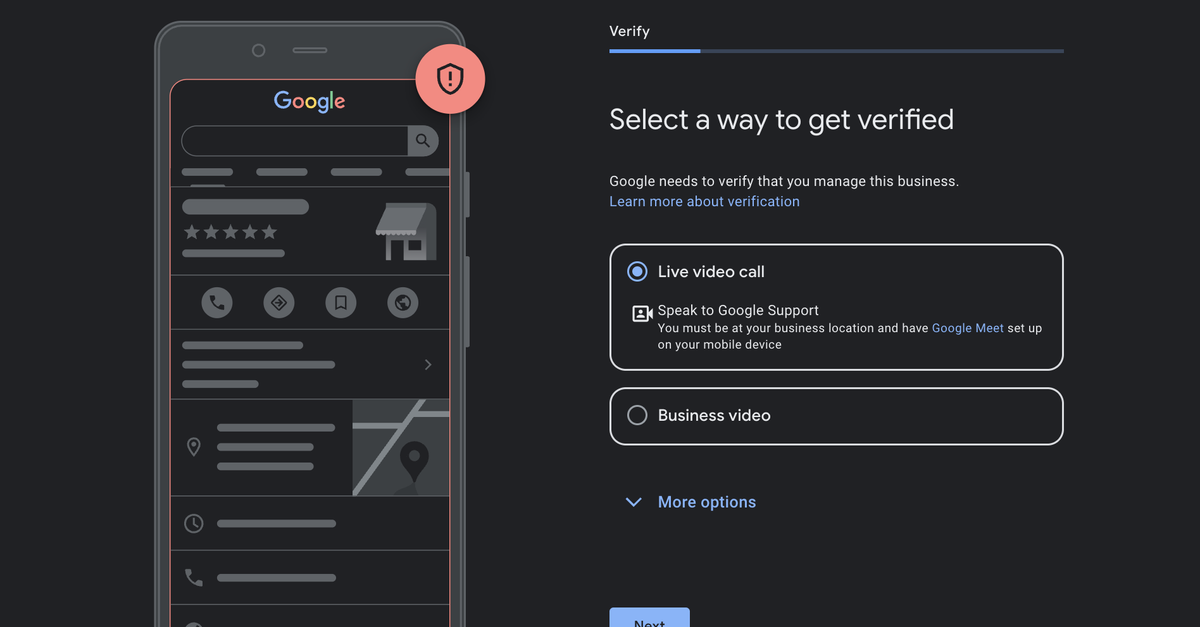 How to Request a Live Video Verification Call from Google | One ...