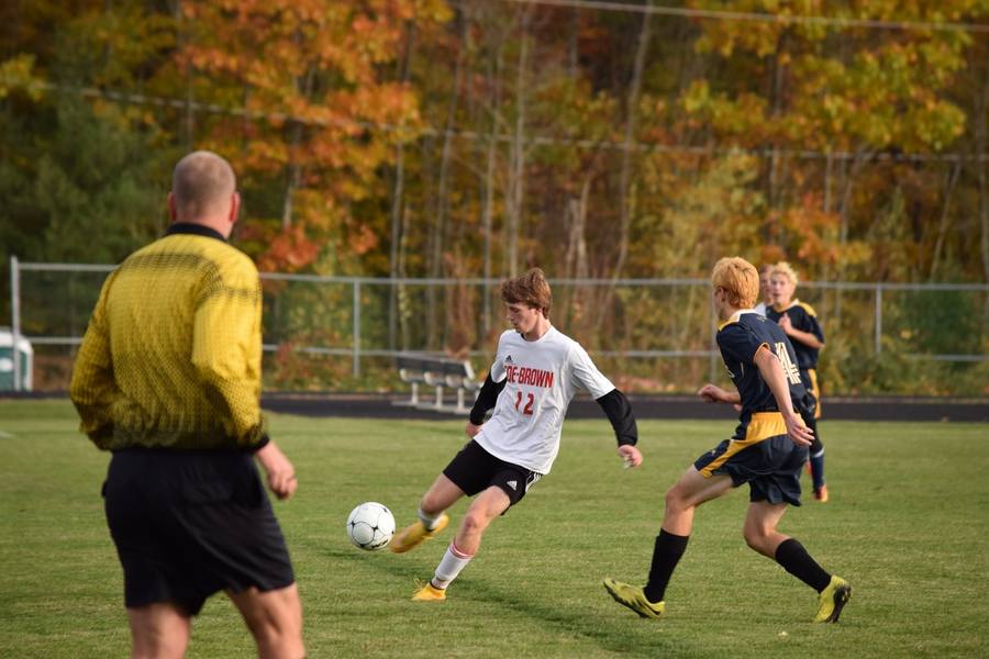 High school soccer moment
