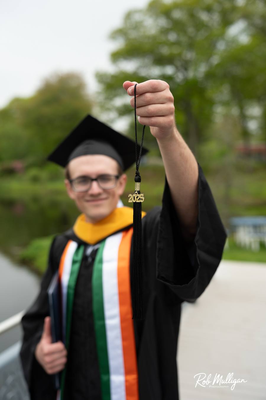 Senior portrait — creative style