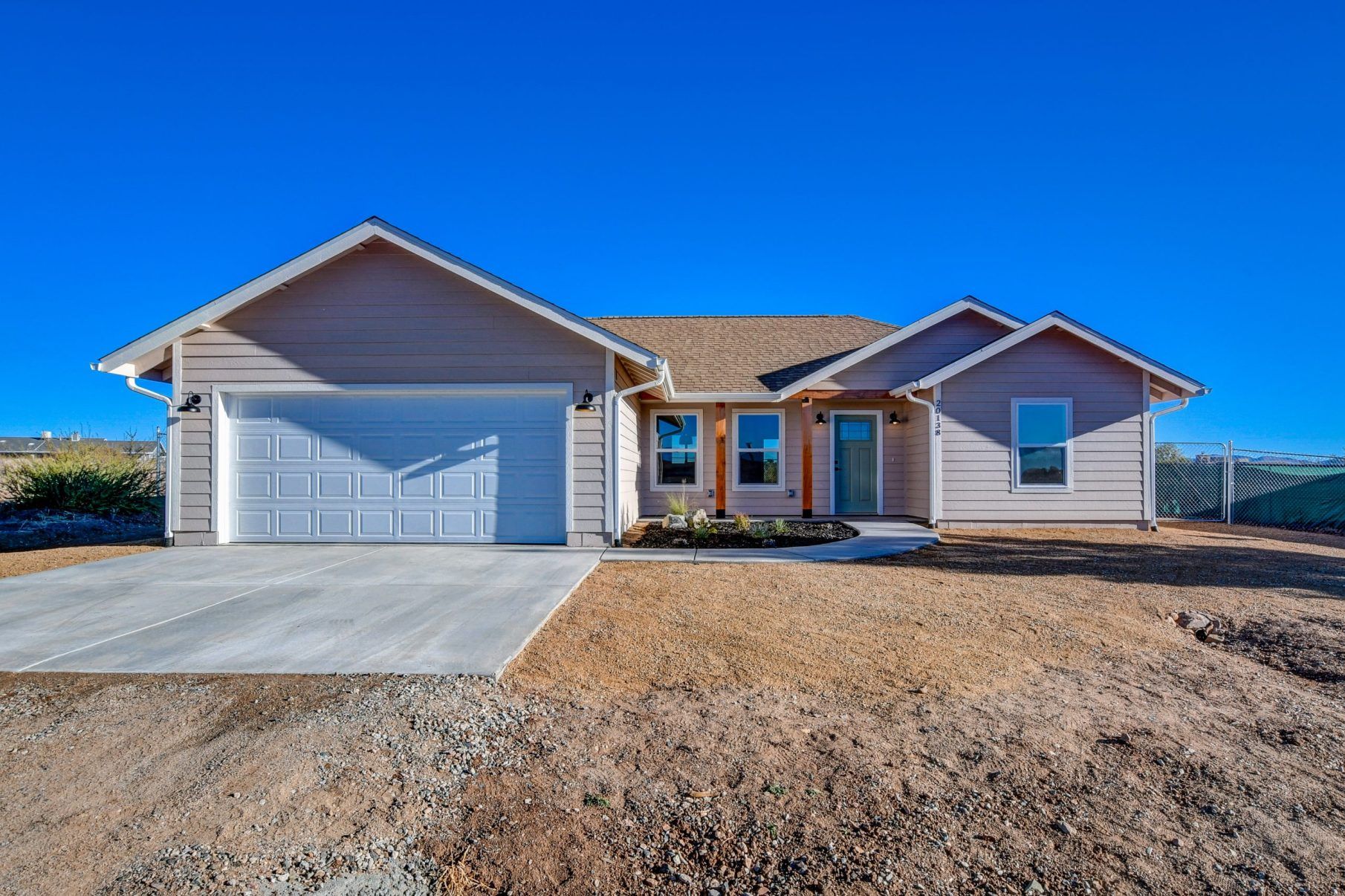 Luxury custom home exterior
