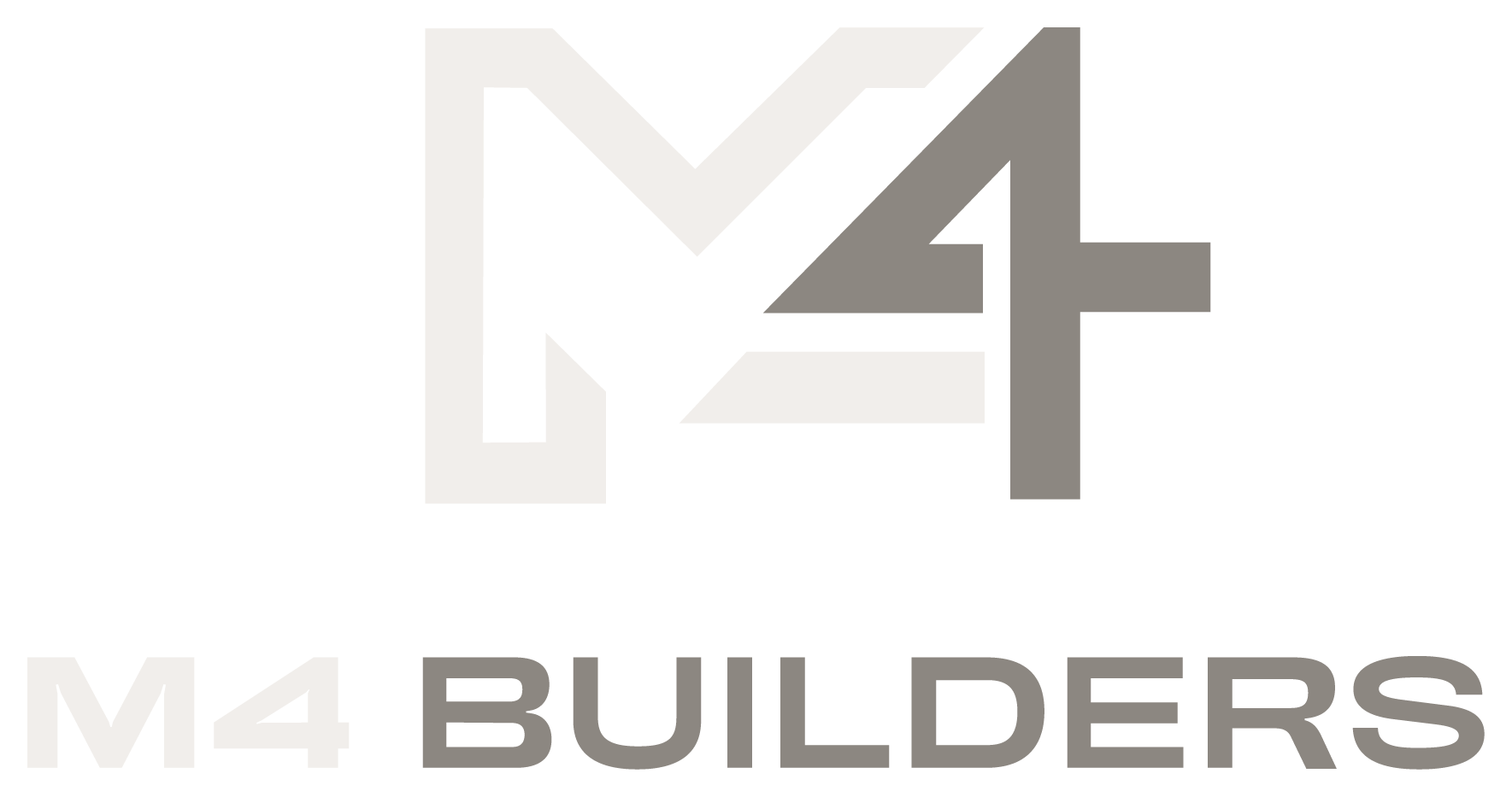 M4 Builders monochrome logo
