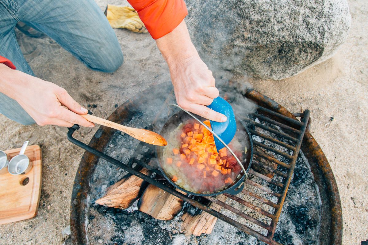 Campfire squash