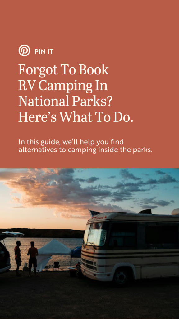 RV camping national park
