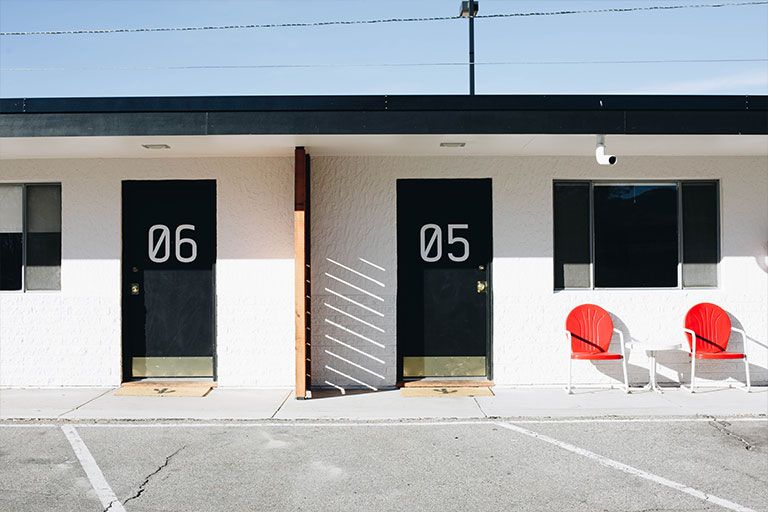 retro motel in colorado